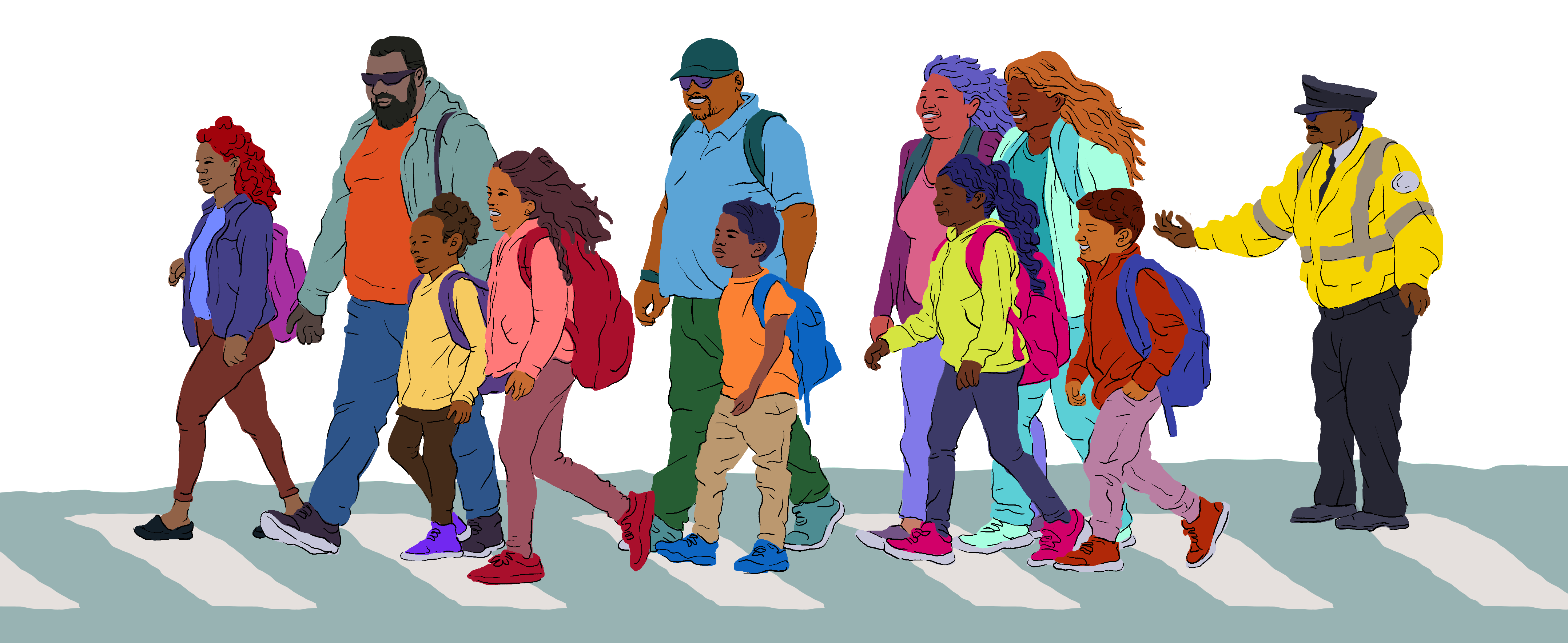 Parents and children together